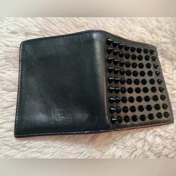 Christian Louboutin Black Stud bifold wallet - Picture 5 of 15
